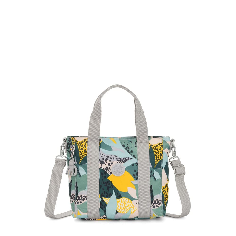 Kipling Asseni Mini Women’s Tote, Multicolour (Urban Jungle), 33x21x14 Centimeters (B x H x T)