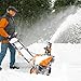TACKLIFE Snow Blower, 15Amp Electric Snow Blower, 20 INCH Width Steal Auger, 30ft Throwing Distance, Overload Protection, Anti-Freezing Handle, for Snow Cleaning, GST01