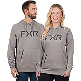FXR Unisex Pilot UPF PO Hoodie Lightweight Sunshield UV Protection Stone/Asphalt - Large