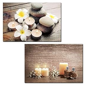 2 Panel Spa Concept with Zen Stones and...