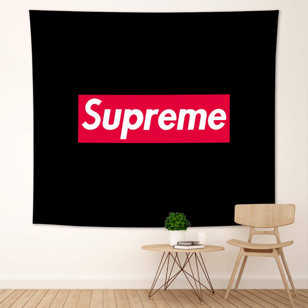 Longxja Tide Marque Nordic Ins Lit Tete De Mur Supreme Pendaison Supreme Tissu Noir Et Blanc Treillis Net Rouge Personnalise Grande Tapis Tapis Decoration De La Maison Cuisine Maison Centroarco Com