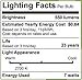 Bioluz LED Light Bulb BR20 Light Bulbs 2700K Bright Warm White LED Bulbs 6W=50W Replacement 90 CRI 540 Lumen Indoor/Outdoor UL Listed CEC Title 20 Compliant Home Decor LED Lights for Bedroom - 20 Pack