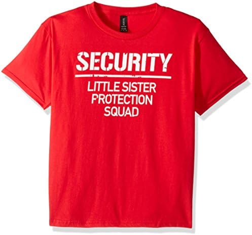 Security Little Sister Protection Squad Big Brother Shirt