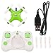 Dayan Anser Mini RC Rechargeable CX-STARS 4CH 6 Axis Gyro Quadcopter Drone with Micro Pocket UFO LED  (Green)