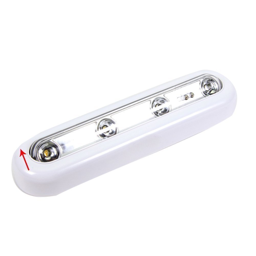 4 Pack LED Tap Light, Ledinus LED Batterypowered Wireless Touch Lamp