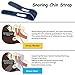 Snoring Solution Stop Snoring Chin Strap, Anti Snoring Chin Strap Snore Reduction Adjustable Snore Relief Chin Strap Mouth Breathers Sleep Aid Devices Stop Snoring Devices For Men (Black and blue)