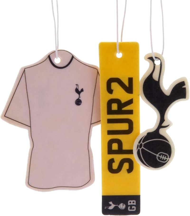 Tottenham Hotspur F.C. 3 Pack Air Fresheners Crest Kit License Plate