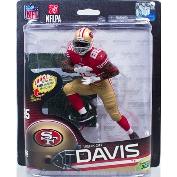 vernon davis 49ers jersey