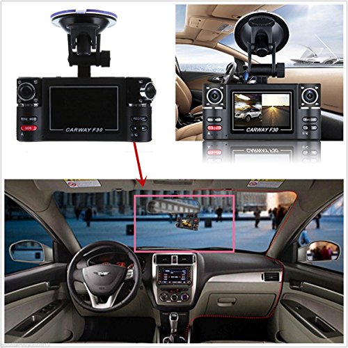 VGSION F30 Dual Lens 2.7 inch Car DVR Night Vision HD 1080P Recorder Rotated lens Vehicle Driving Digital Video Camera (Without 32GB TF Card) VGSION F30 Dual Lens 2.7 inch Car DVR Night Vision HD 1080P Recorder Rotated lens Vehicle Driving Digital Video Camera (Without 32GB TF Card)