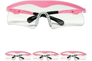 Daisy Outdoor Products 995850-506 Pink Shooting Glasses (Black/Pink, Youth to Adult)