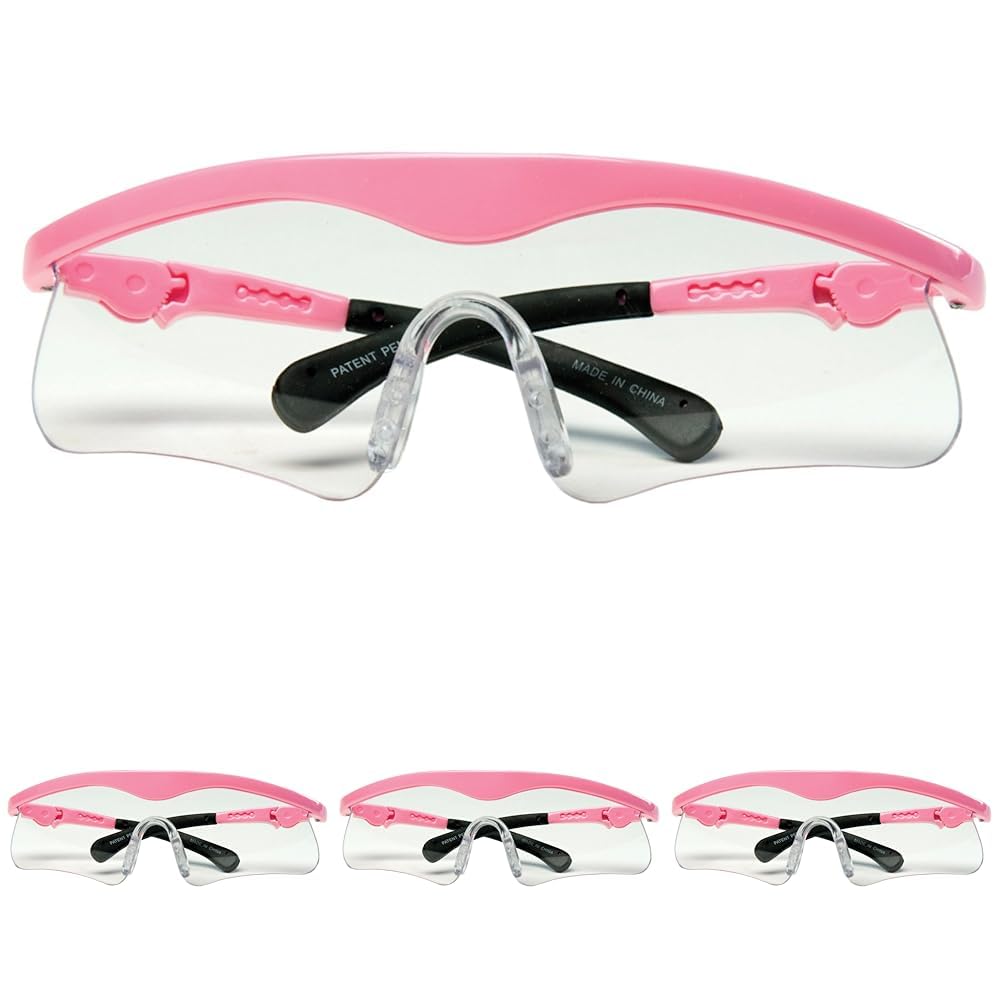 Photo 1 of Daisy Outdoor Products Pink Shooting Glasses (Black/Pink, Youth to Adult)