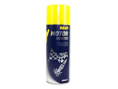 MANNOL 9669 MOTOR STARTER STARTHILFESPRAY STARTPILOT KALTSTARTER 450ML