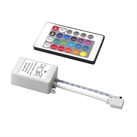 Sienoc LED RGB Strip IR Remote Controller Fernbedienung Kontroller Steuerung für 3528 5050 IP 65 LED Streifen Licht IR RF Con