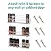 Grayline 40552, 3 Shelf Gourmet Spice Rack, White