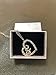 TUSHUO Delicate Cute Hollow Heart Lovely Pig Pendant, Rose Gold, Size No Size