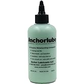 Anchorlube All-Purpose Metalworking Compound 8oz - Water-Based Cutting Fluid for Drilling, Tapping, Sawing - Great on Stainless Steel | No Oil