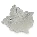 KINGSIN Vintage Pearl Brooch for Women AKA Sorority Gifts Alpha Kappa Alpha Paraphernalia Leaf Pins