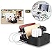 Watch and Cell Phone Airpods Charging Dock Holder, 6 Port Detachable Usb Desktop Quick Charge Station Organizer for Multiple Electronic Device Android, Apple, iwatch, iphone, ipad, Kindle Tablet