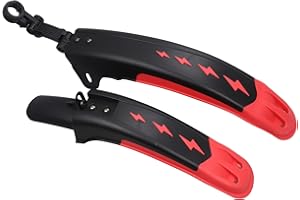 MAKELEN Bike Fender Set Mudguard Set Front and Rear 2 Parts-Universal Full Cover Thicken Widen Bicycle Adjustable Bike Fender Mud Guard Mudflap for MTB Road Bike Mountain Bike