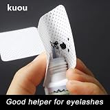 Kuou 300 Pcs Lint Free Nail Wipes Pads Nail Art Absorbent Remover view 4
