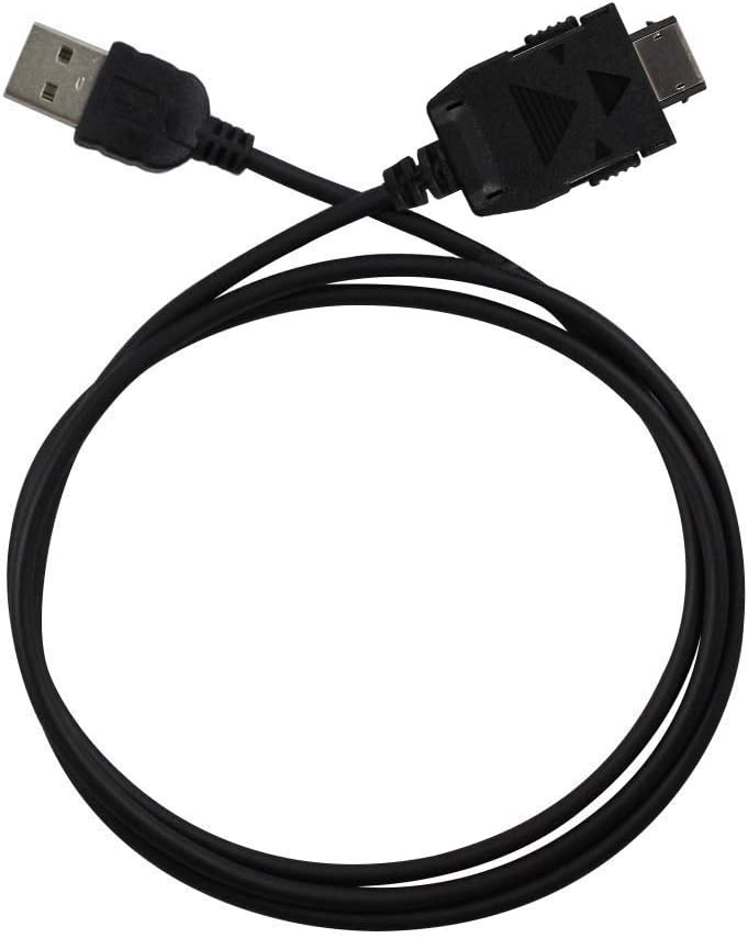Harper Grove USB Charger and Sync Cable 3FT, for Pantech p7000 Impact p7040 Link p9020 Pursuit (Black)