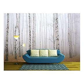 BRAND_NAMEMorning Mist in Autumn Birch Grove