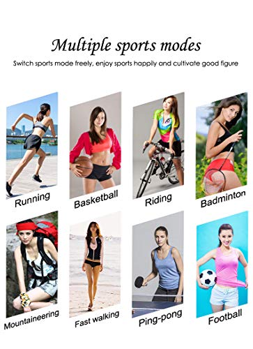 TOP-MAX HR Fitness Tracker Monitor Watch Waterproof w/Blood Pressure&Sleep Monitor for Women Birthday Gift, Activity Tracker Smartwatch Bracelet w/Step&Calorie Counter, Sedentary Reminder for Android