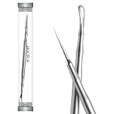 Pointed Blemish Removal, 2-in-1 Skin Care Tool - Stainless Steel Blemish Remover for Face/Nose