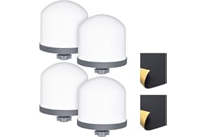 YKMGON Ceramic Dome Water Filter Replacement 0.2 to 0.5 micron for Countertop Water Filter System 4PACK