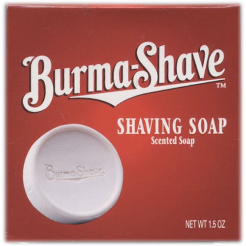 Burma Shave Shaving Soap Scented Soap 1.5 Oz Health & Personal Care