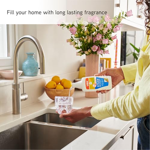 Vax Steam Fresh Total Home Steam Cleaner, Portable Handheld and Floor Steam Mop, Detergent and 17 Accessories for the Oven, Bathroom and Home, Easy to Carry, 1600W, 4.63kg, White/Blue, CDST-SFXT