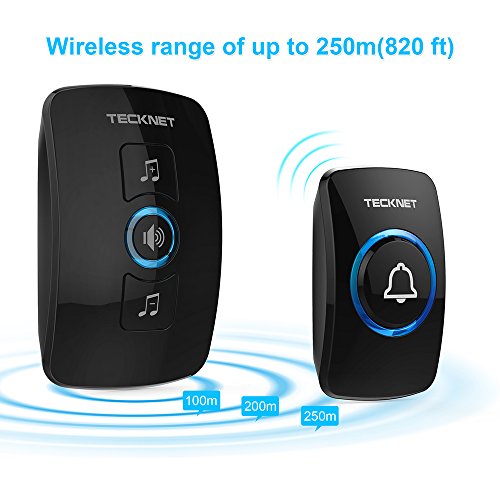 1 Wireless+Doorbell+TeckNet+Waterproof+Operating