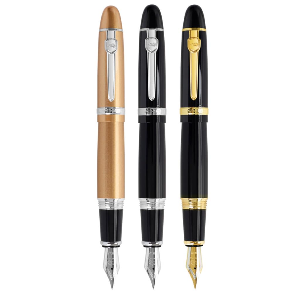zoohot Jinhao 159 Fountain Pen 3 Colors 3-Colors-2 Pack of 3
