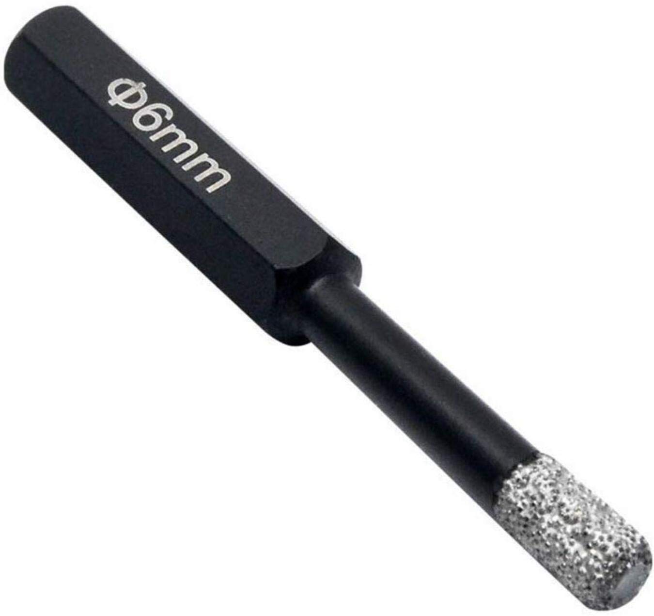 6mm Hole Cutter Metal Dry Cut Tipped Drill Bit Hole Cutter Saw for Porcelain,Glass,Ceramic