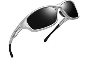 Joopin Sports Sunglasses Polarized UV400 Protection Wrap Around Sun Glasses Shades for Men Women