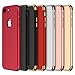 iPhone 7 Plus Case RANVOO Stylish Thin Hard Case with 3 Detachable Parts for Apple iPhone 7 Plus Only, JET BLACK and MATTE BLACK, [CLIP-ON]