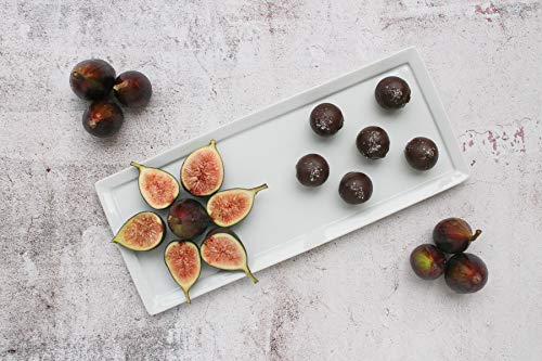 That's it. Sea Salt Organic Dark Chocolate Truffles (6 Truffle Per Box) All Natural Unsweetened Fruit Delicious (Only 35 Calories per truffle) Healthy Snacks with Non-GMO and Gluten Free Perfect Gift - Thumbnail 4