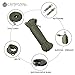 CAMPSNAIL 550 Paracord Lanyard Parachute Cord - Type III 7 Strand 100% Nylon Rope (Army Green, 100ft)