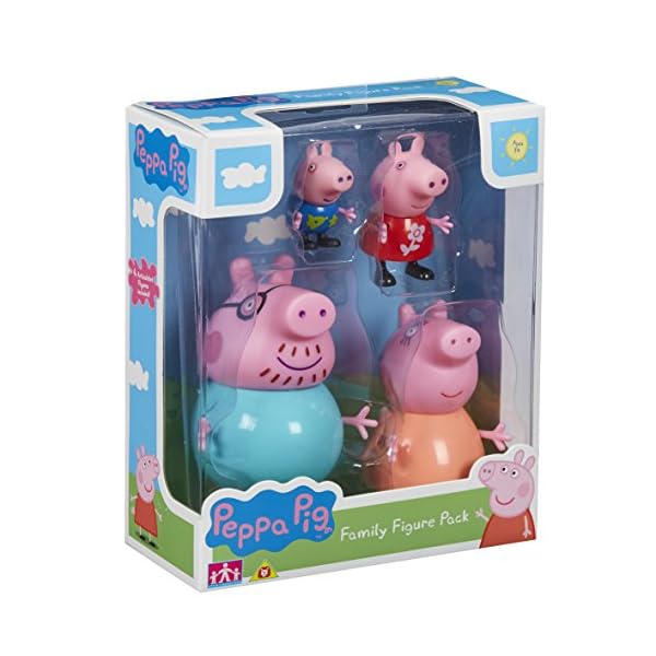 Peppa-Pig-06666-Family-Figures-Pack Peppa Pig 674 06666 Family Figure Pack