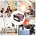 24 Pockets Expanding File Folder, Large A4 or Letter Size Paper Document Folder,Self Standing Accordian File Organizer (Upgraded)