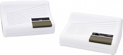Eagle 2 Station Intercom System Call Chime White Wired Master Slave