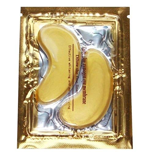 Digital Shoppy Gold Crystal Collagen Whitening Moisturizing Under Eye Dark Circle Remover Patches - 5 Pairs 5 Digital Shoppy Gold Crystal Collagen Whitening Moisturizing Under Eye Dark Circle Remover Patches - 5 Pairs - Image 5
