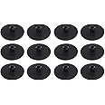 G-PLUS 2" Leaf Spring End Tip Pad Anti Squeak Insert Cushion Plastic Silencer 12pcs 2 Inch Block Round Compatible with Most Pickup Trucks