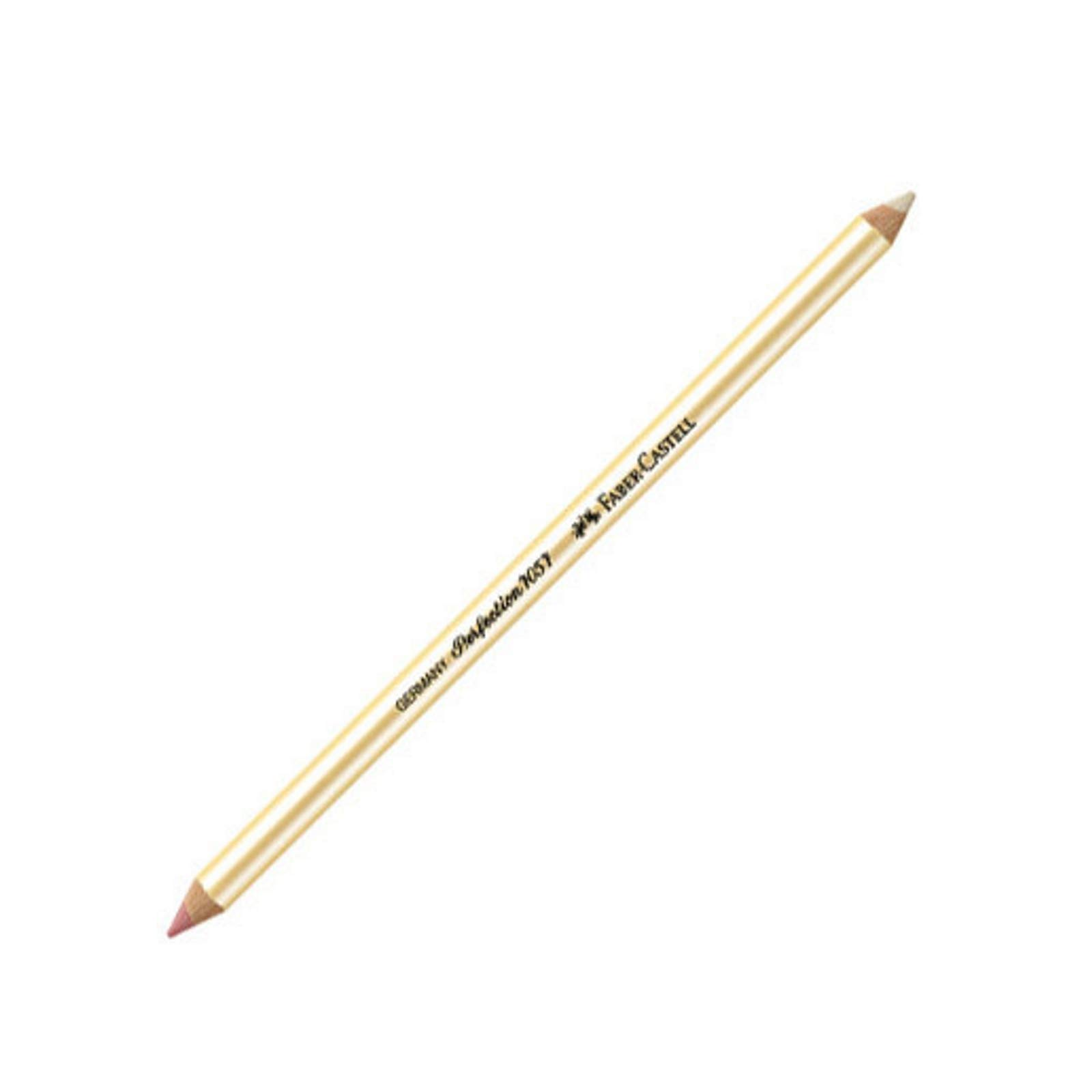 Faber-Castell Perfection Eraser Pencils 7057 Double-Ended, Pack of 3