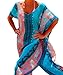 FACE N FACE Women's Summer Beach Wear Cover up Swimwear Beachwear Bikini Free Size 56006Blue