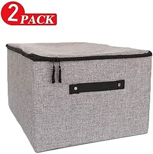 Caja de almacenamiento con tapa, - Caja de almacenamiento armario