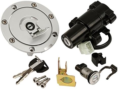 Ignition Switch Fuel Gas Cap Lock Key Set For Honda CBR600RR 2003-2006 CBR1100XX