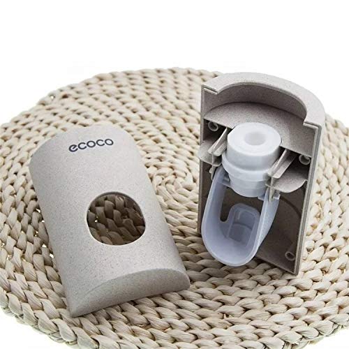 Automatic Toothpaste Dispenser Set with Wall Mounted Hands Free Toothpaste Squeezer for Kids and Adult
