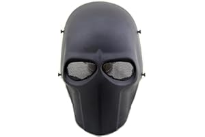 Koyheng Airsoft Mask Paintball Hockey BB Full Face Protective Mesh Mask Creative Graffiti Mask