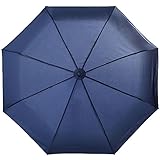 Harrm's Travel Umbrella, Automatic Open/Close, Windproof Compact Foldable Rain Umbrella
